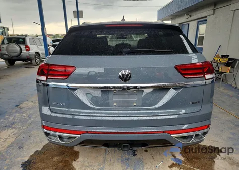 2023 Volkswagen Atlas Cross Sport Sel Premium R-Line из США, поврежденный, VIN 1V2FE2CAXPC228204